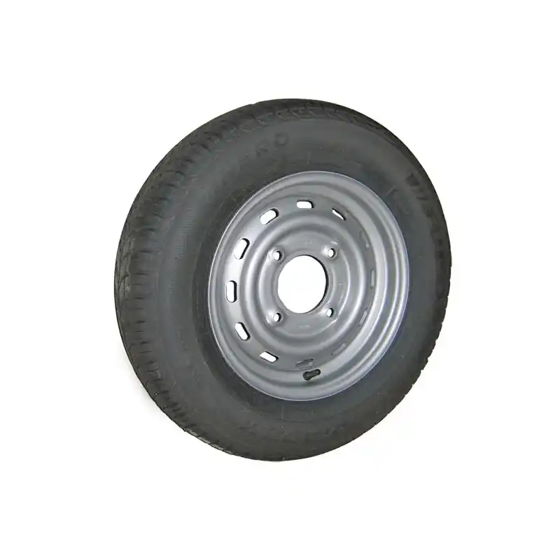 Acheter En Ligne Jante avec et sans pneu 165 x 13 (4 goujons) 5,5 pcd