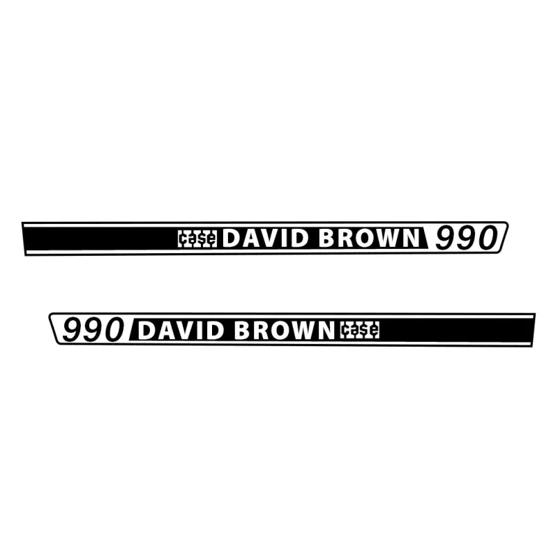 Kit autocollants K949207 David Brown 990 Seulement Aujourd'hui