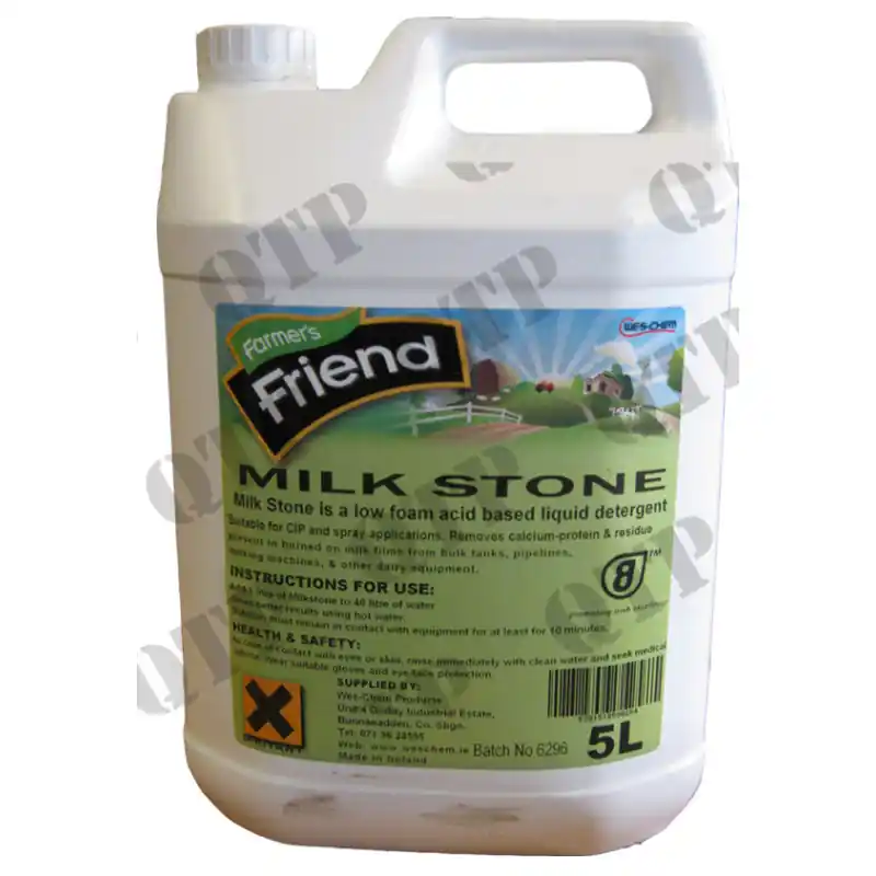 Nettoyant anti-pierre de lait pour agriculteurs 5l Prix Cassé