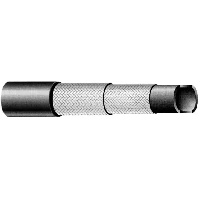 Flexible 2 tresses peau epaisse 3/8" 10 mm le metre Usine Directe