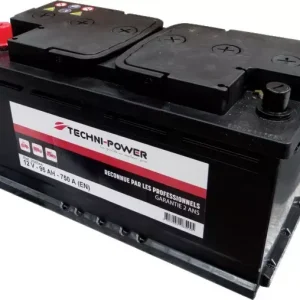 Batterie 12v 95ah 750a + a gauche techni-power Usine Directe