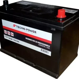 Batterie 12v 100ah 730a + a droite techni-power Dernier Modèle