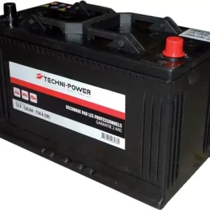 Batterie 12v 120ah 750a + a droite techni-power talon Populaire