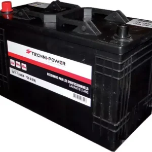 Batterie 12v 120ah 750a + a gauche techni-power Super Prix