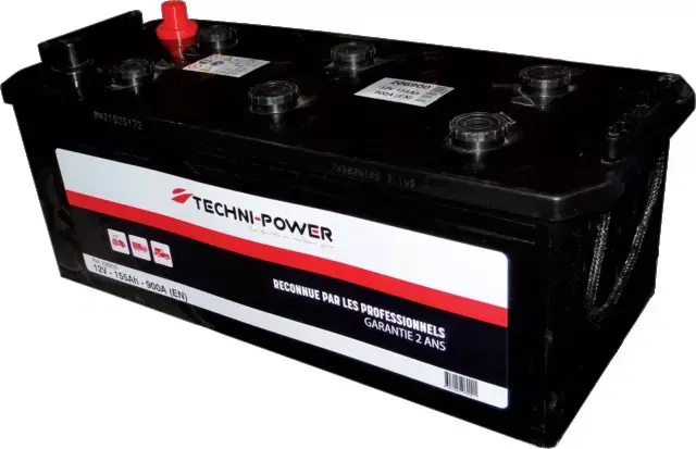 Seulement Aujourd'hui Batterie 12v 170ah 950a + a gauche sur la largeur techni-power