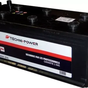 Seulement Aujourd'hui Batterie 12v 180ah 1050a + a droite sur la largeur techni-power