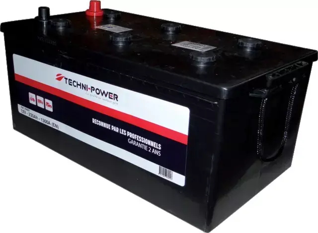 Nouvelle Collection Batterie 12v 230ah 1300a + a gauche sur la largeur techni-power