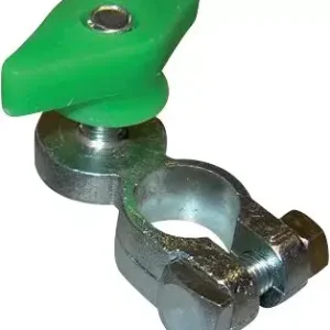 Cosse de batterie - verte m10 laiton avec ecrou papillon Marque