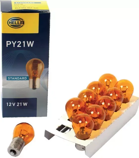 Expédition Rapide Lampe hella py21w - 12 v