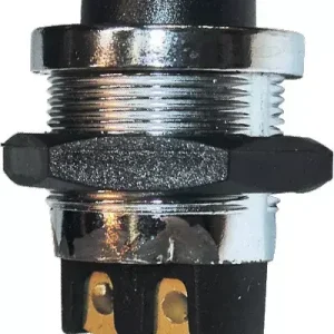 Pas Cher Interrupteur poussoir metal 12/24v blister