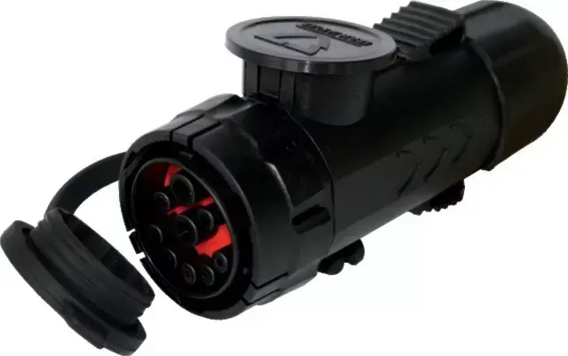 Achat Immédiat Prise male 9 plots isobus contact 10mm² jaeger