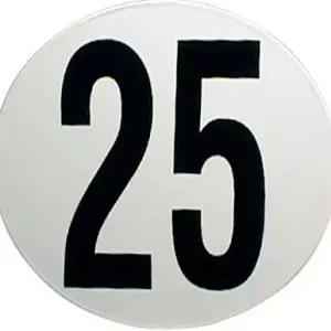 Vente Directe Disque adhésif limitation de vitesse 25 km/h