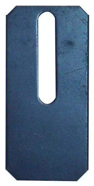 Haute Qualité Grattoir acier 115x55 épaisseur 3 lumière 60x11 adaptable Amazone 6040200