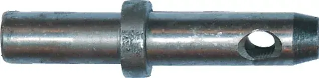 Remise Axe double à souder 28 - 22 longueur 147 mm