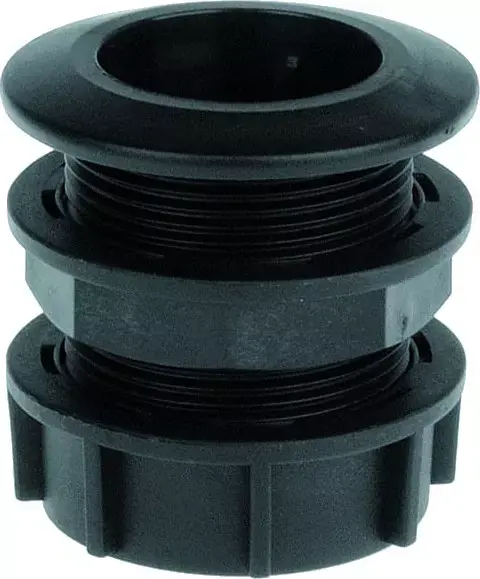 Passe cloison avec bouchon 1/2" gaz Populaire