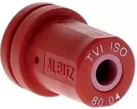 Offre Exclusive Buse bout de rampes Albuz OCI 80° 04 rouge blister de 8