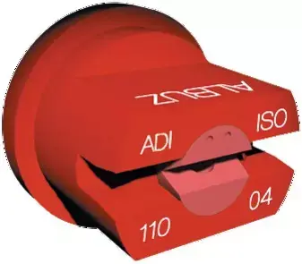 Buse céramique Albuz ADI 110° 04 rouge blister de 8 Commander Vite
