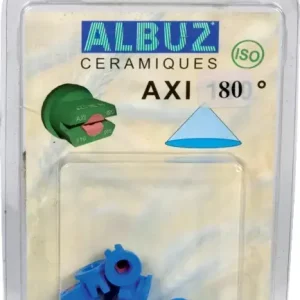 Expédié Aujourd'hui Buse en céramique Albuz AXI 80° 03 bleu blister de 8