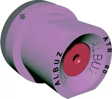 Nouvel Arrivage Buse à turbulence Albuz ATR 80° lilas blister de 8