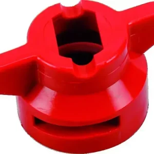 Ecrou buse Hardi rouge 8mm ergots fins Commander Vite