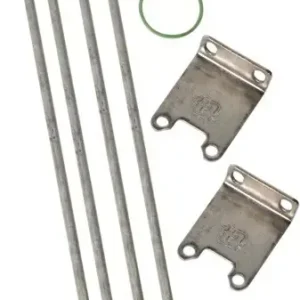 Kit d‘assemblage inox 6 vanne l 370 Offre Spéciale