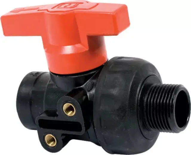 Vanne à bille en pp gaz 1" mf-ll Dernier Modèle