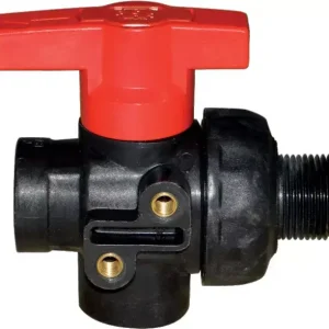 Vanne à bille 3voie pp gaz 1" mf-ll Réduction