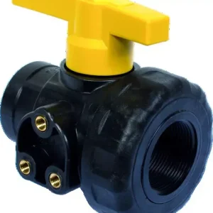 Expédié Aujourd'hui Vanne à bille pp 1"1/2 npt ff-ll