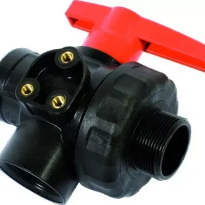 Offre Exclusive Vanne à bille 3v pp g1"1/2mf-ll(pc)