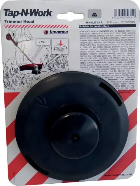 Meilleure Vente Tête 2 fils tap‘n‘work dia 130mm