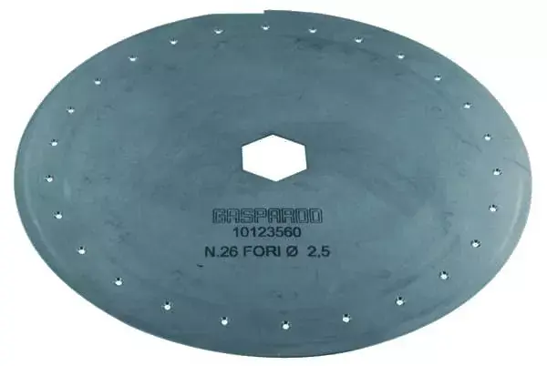 Disque monograine 26tr 2,5mm or Gaspardo Maschio Gaspardo g10123560r 10123560 Dernier Modèle