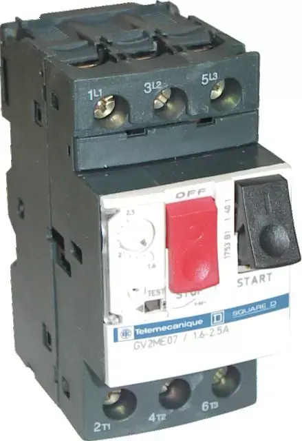 Disjoncteur thermique 1,6 a 2,5 amperes + boitier Offre Limitée
