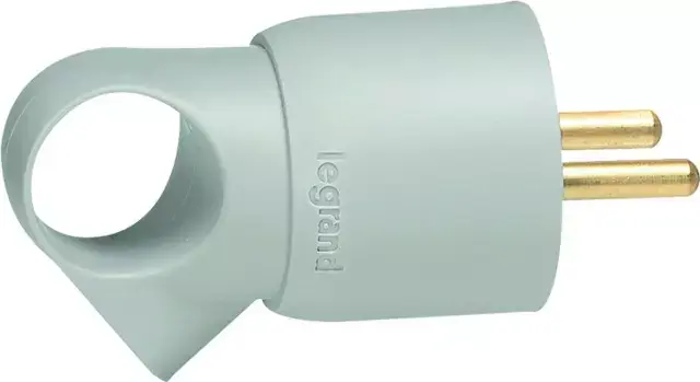 Fiche 2p+t 16a fr anneau gris Réduction