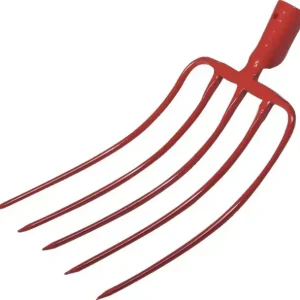 Fourche a fumier a douille 5 dents 30cm sans manche Gouvy Nouvelle Collection