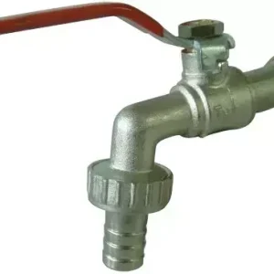 Marque Robinet eco 1/4 tour entree 1/2" 15x21 avec nez cannele 15 mm