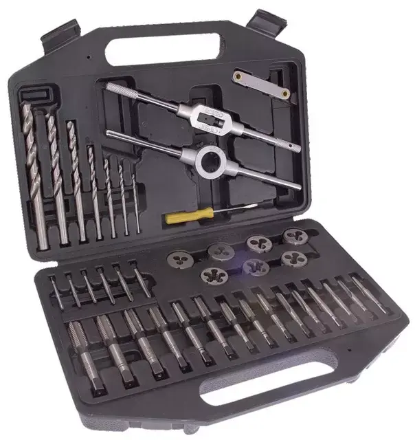 Tarauds filieres foret hss coffret de 39 pieces riss Dernière Chance