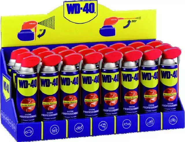 Commande En Gros Degrippant multifonction systeme pro pack de 24 aerosols 500 ml wd 40