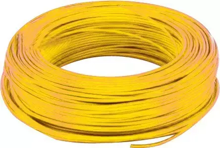 Expédié Aujourd'hui Fil monoconducteur jaune 1,5mm² 10m