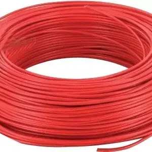 Fil monoconducteur rouge 4,0mm² de 10m Super Prix