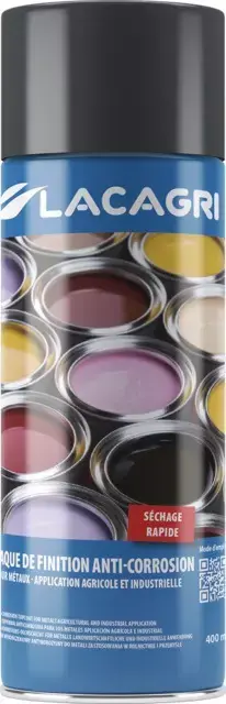 Peinture de finition gris kverneland aerosol 400ml Achat Immédiat