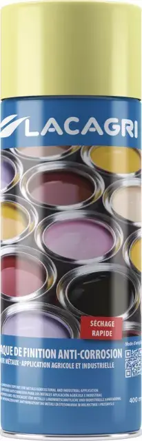 Peinture de finition jaune vaslin aerosol 400ml Expédition Rapide