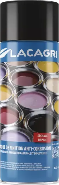 Peinture de finition noir aerosol 400ml Affaire À Saisir