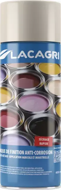 Peinture de finition creme calvet aerosol 400ml Paiement Sécurisé