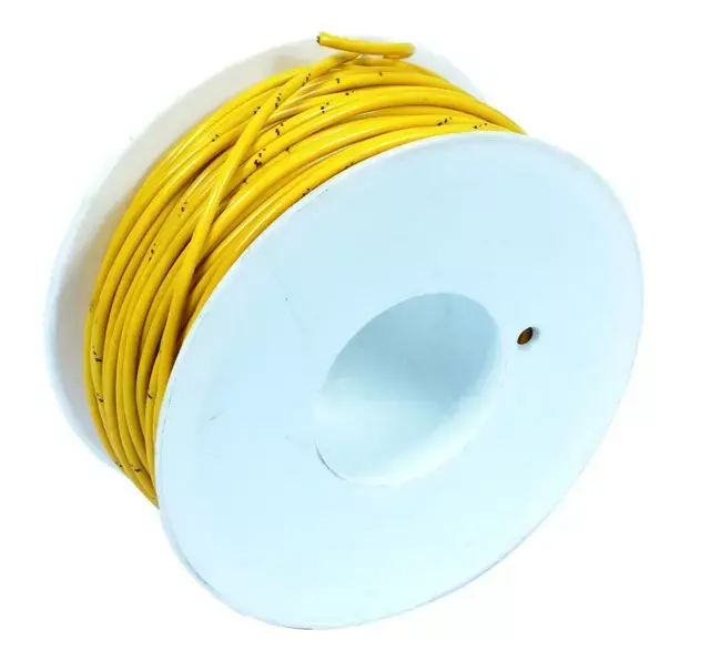 Affaire À Saisir Fil monoconducteur jaune 2mm² rouleau de 50m