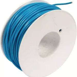 Fil monoconducteur bleu 2mm² rouleau de 50m Dernier Modèle