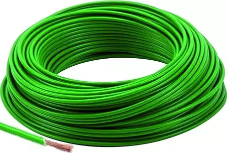 Fil monoconducteur vert 3mm² de 5m Offre Exclusive