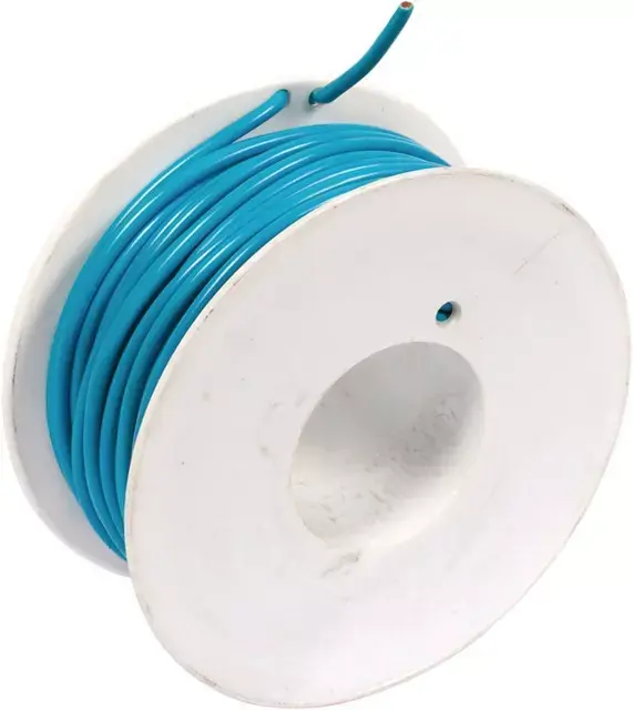Fil monoconducteur bleu 3mm² rouleau de 25m Pas Cher