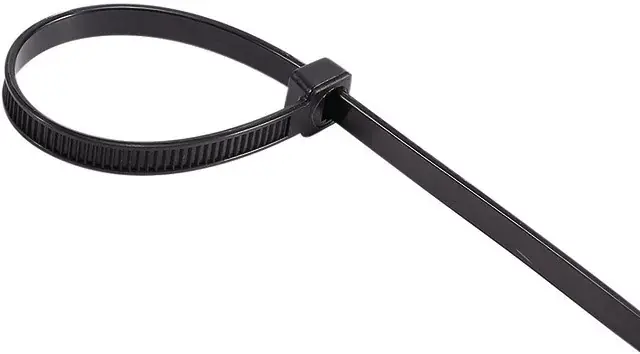 Bon Marché Collier nylon rislan 7,8x180 mm noir sachet de 100
