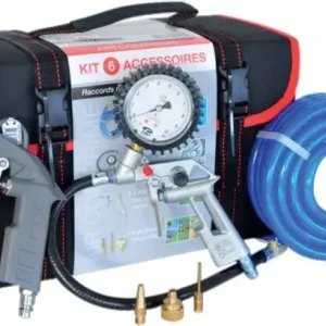 Top Vente Kit 6 accessoires, soufflette, poignée de gonflage, tuyau raccord rapide tb4 prodif