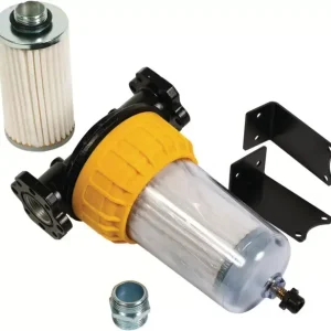 Meilleure Vente Filtre purifiant 70l/min 30 µ avec deux cartouches avec equerres et raccords Piusi